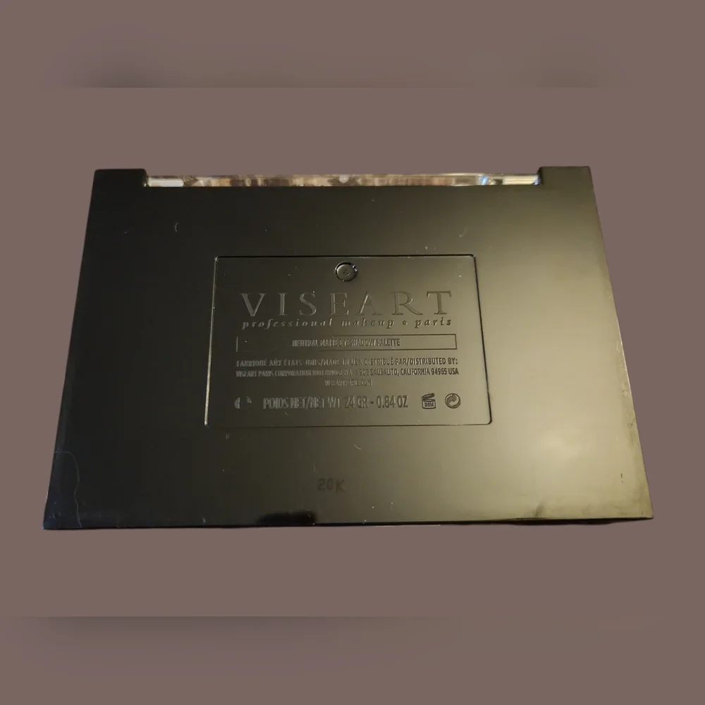 New! Viseart Neutrals Eyeshadow Palette (without box)